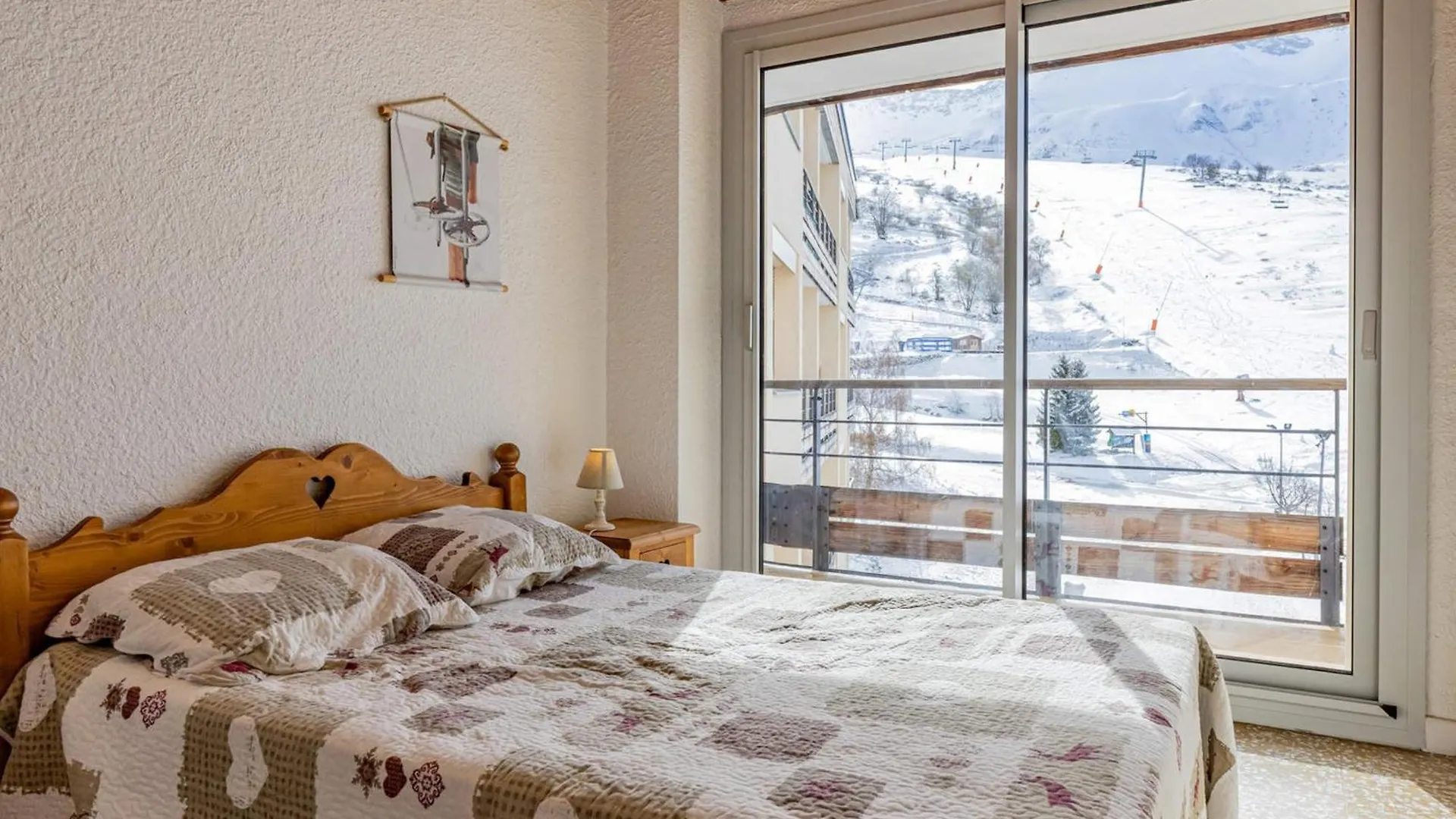 Saint-Francois-Longchamp: Appartement T3, 8 Pers, Pistes A Cote, Balcon Sud - Fr-1-807-9 Apartamento
