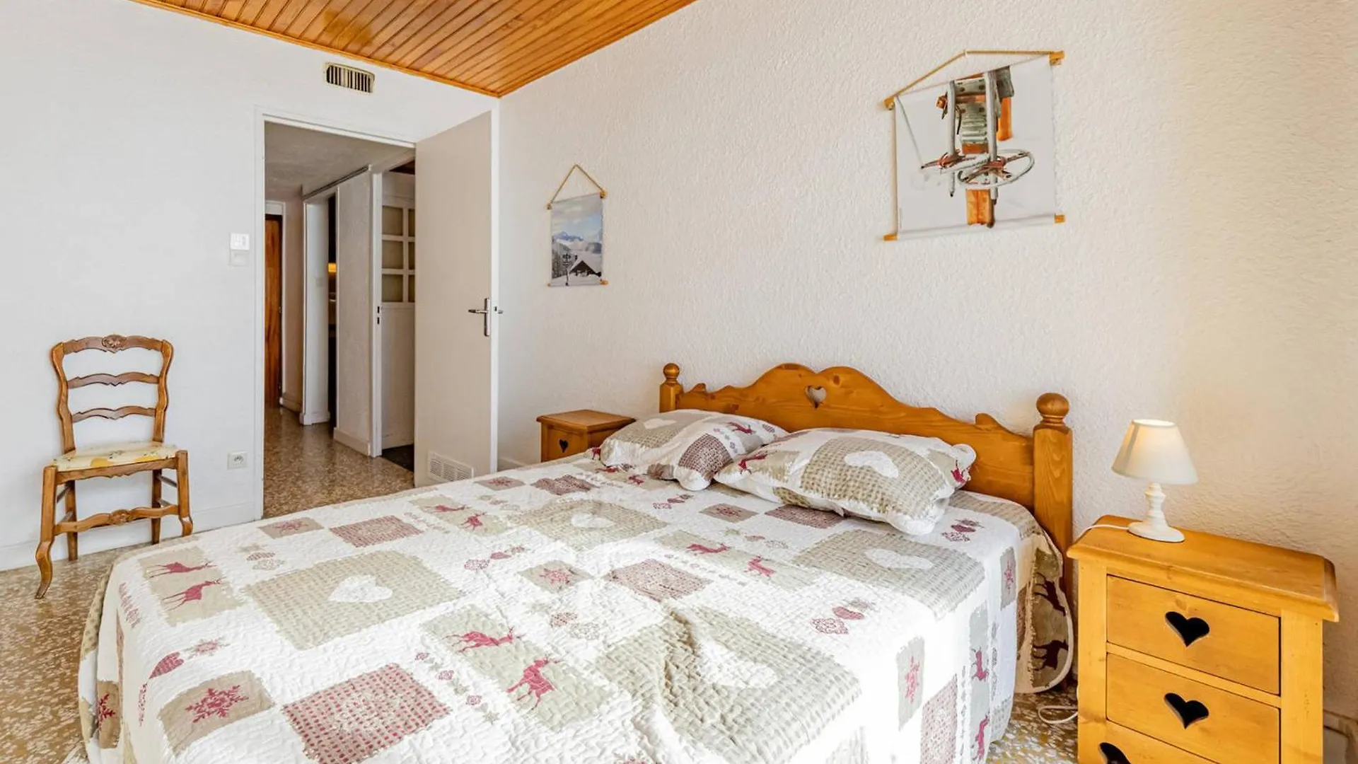 Saint-Francois-Longchamp: Appartement T3, 8 Pers, Pistes A Cote, Balcon Sud - Fr-1-807-9 Francia